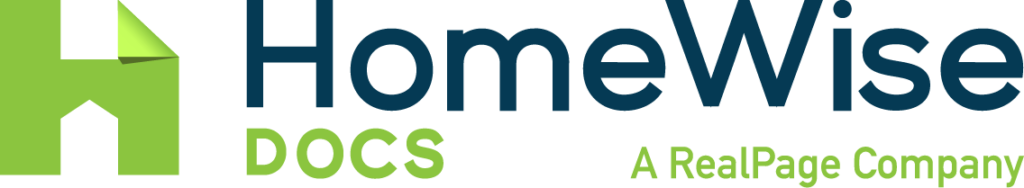 HomeWise Docs A RealPage Company logo